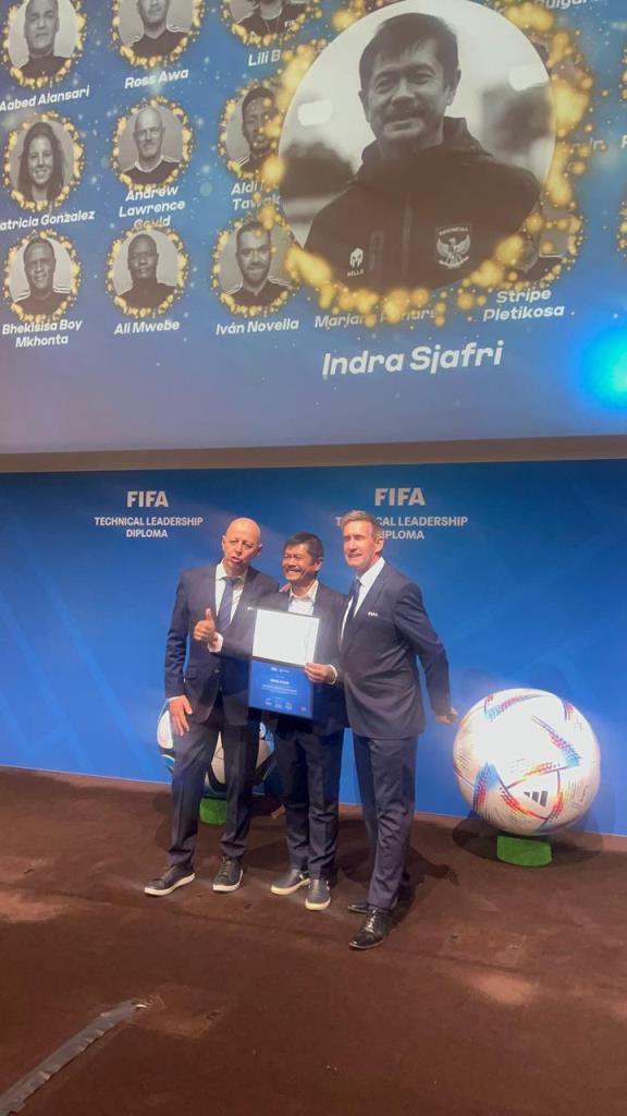 Keren! <i>Brand Ambassador</i> Pos Indonesia Indra Sjafri Lulus Program Bergengsi FIFA