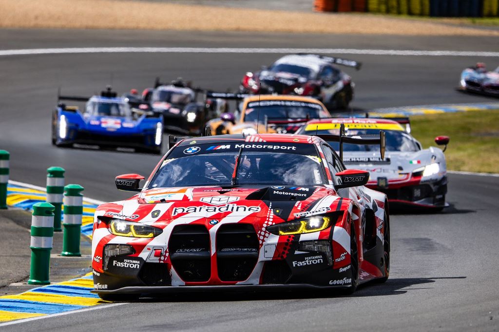Kolaborasi Pertamax Turbo, Sean Gelael Kembali Naik Podium di Le Mans 24 Jam, Finis Posisi Kedua bersama Team WRT 31