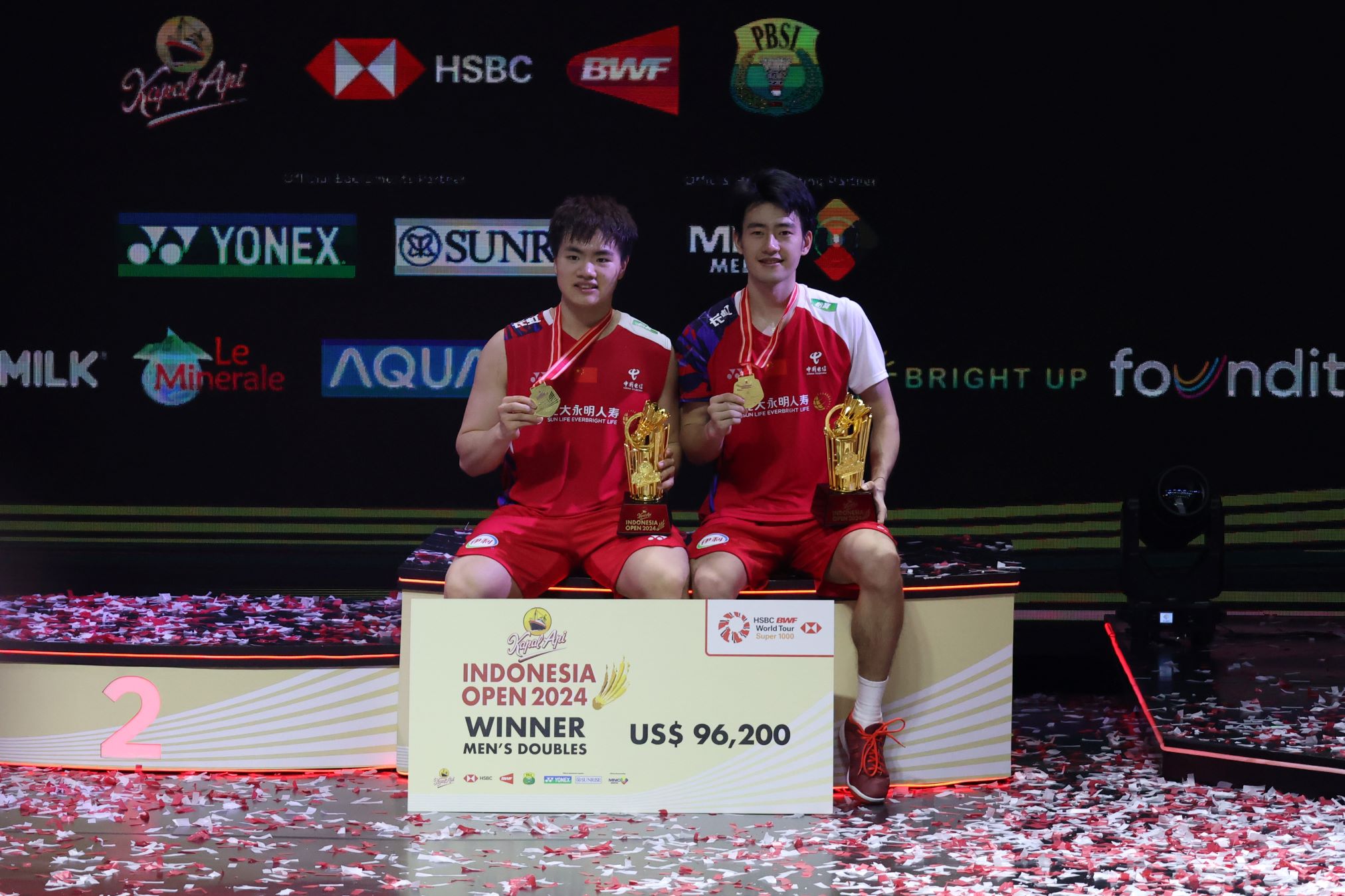 Daftar Juara Indonesia Open 2024: Wakil Tiongkok Borong 4 Gelar