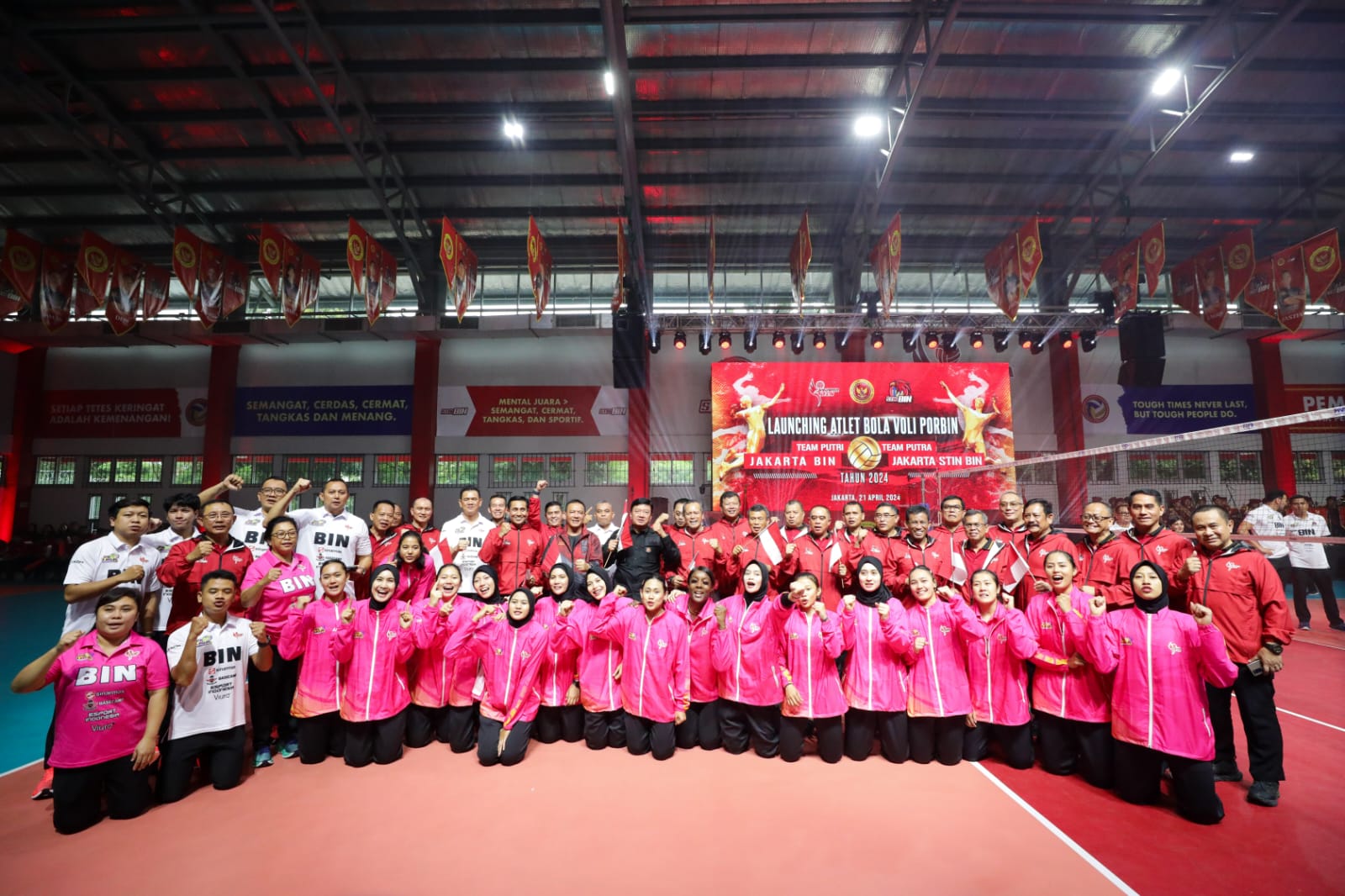 Kepala BIN Optimistis Tim Bola Voli Binaannya Menjuarai Proliga 2024