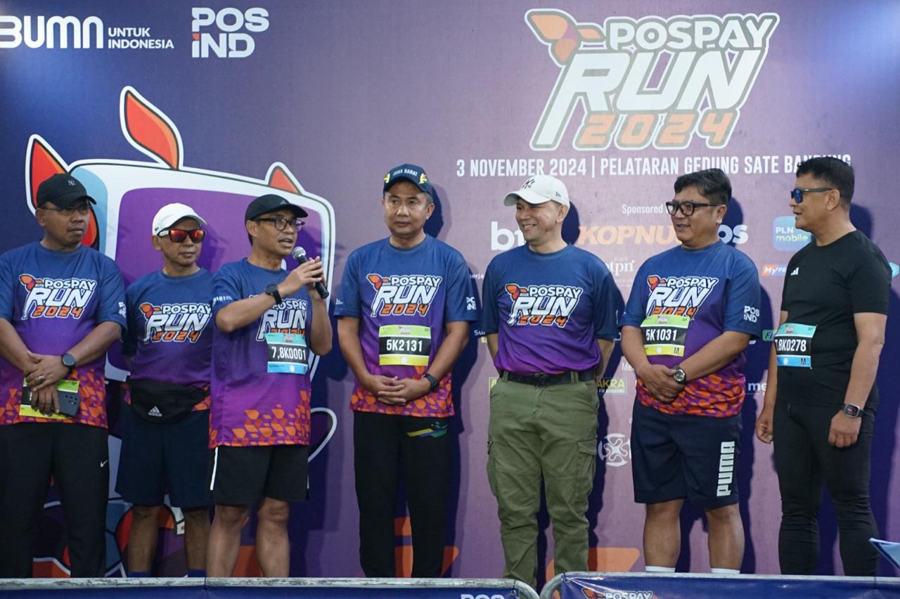 Diikuti Ribuan Pelari, Pospay Run 2024 Ajak Masyarakat Hidup Sehat