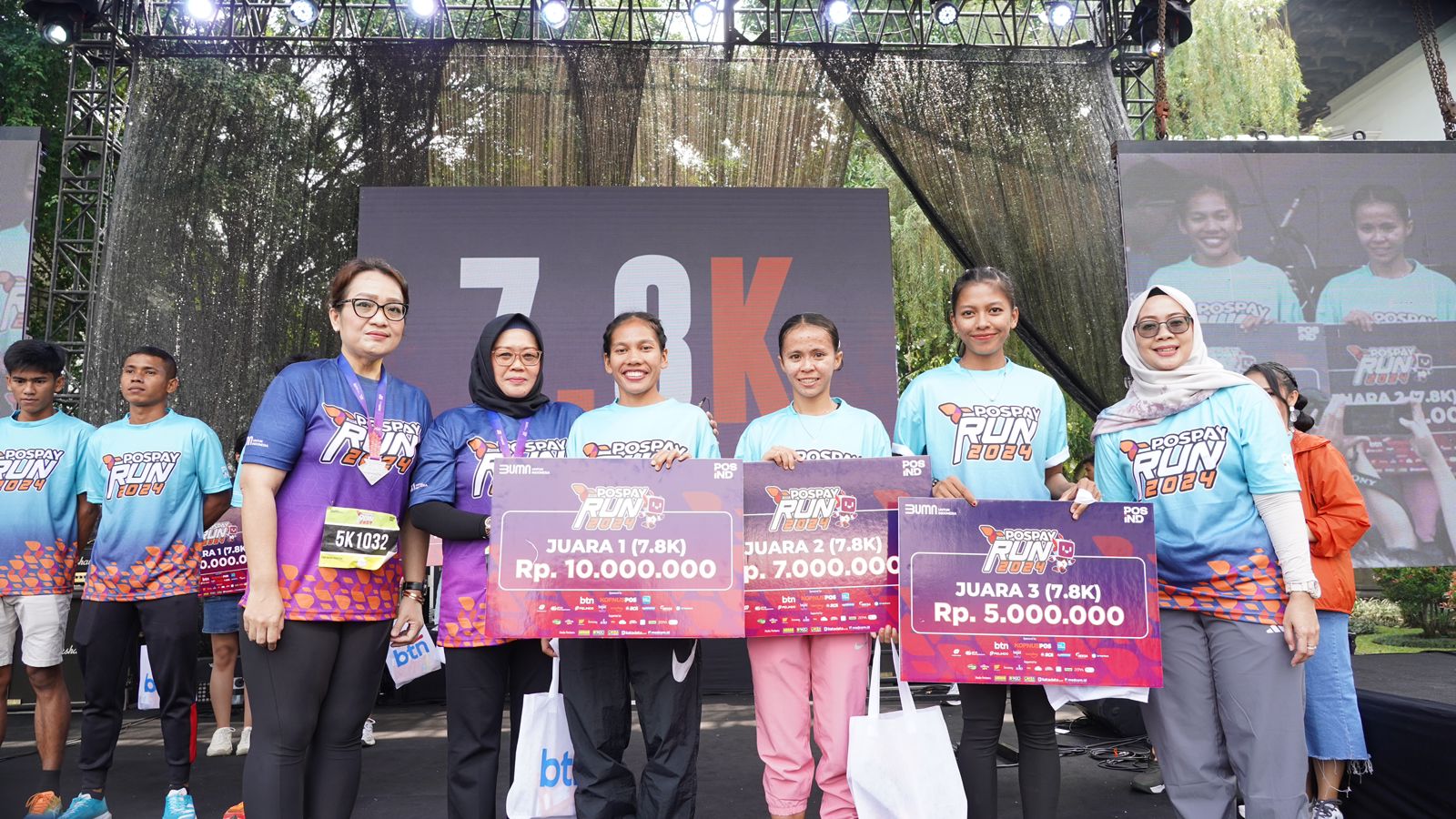 Diikuti Ribuan Pelari, Pospay Run 2024 Ajak Masyarakat Hidup Sehat
