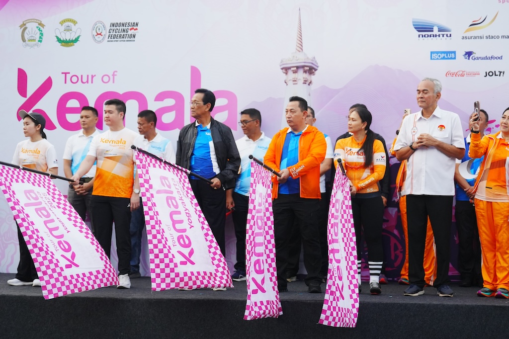 Hari Kedua Tour of Kemala 2025 Berlangsung Meriah, Ribuan Peserta Ramaikan Lintasan di Yogyakarta