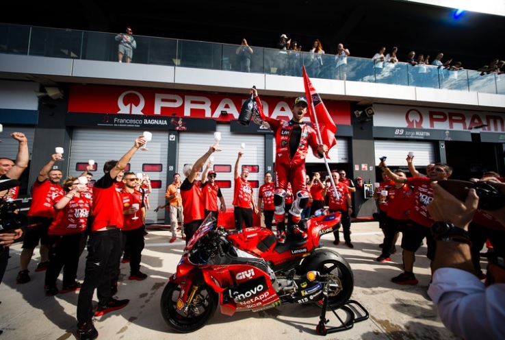 Ducati Catatkan Kemenangan ke-100, Simak Fakta-fakta MotoGP Emilia Romagna