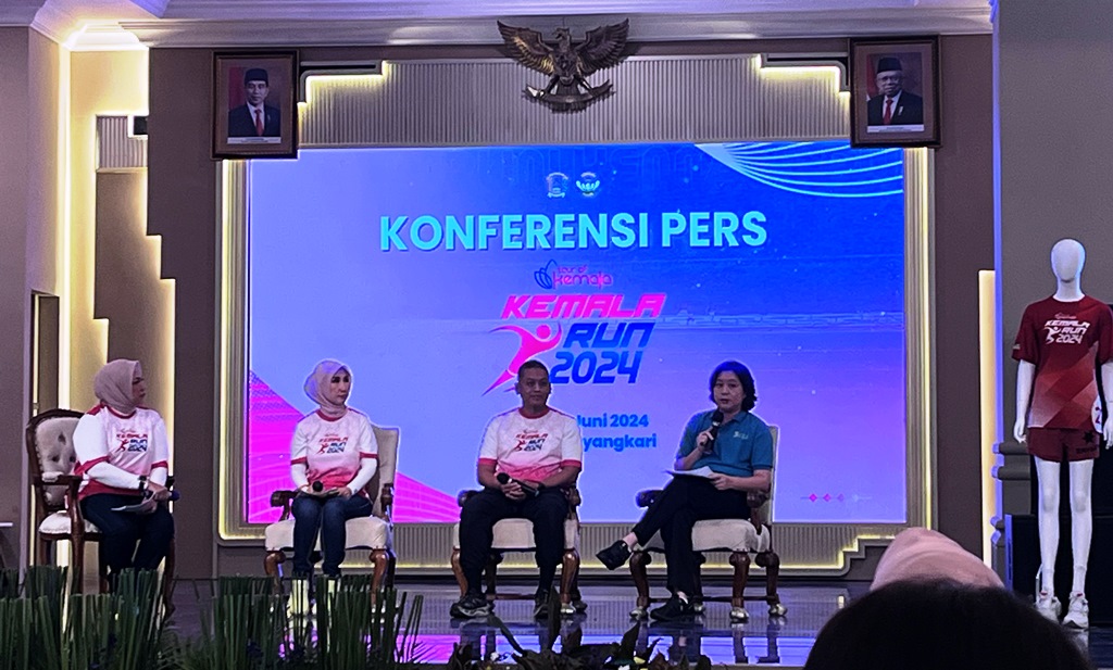 Bhayangkari Gelar Kemala Run 2024, Diikuti 10 Ribu Peserta