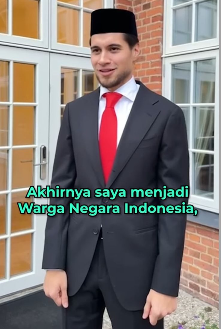 Kevin Diks usai Resmi Jadi WNI: Saya Merasa Sangat Bangga