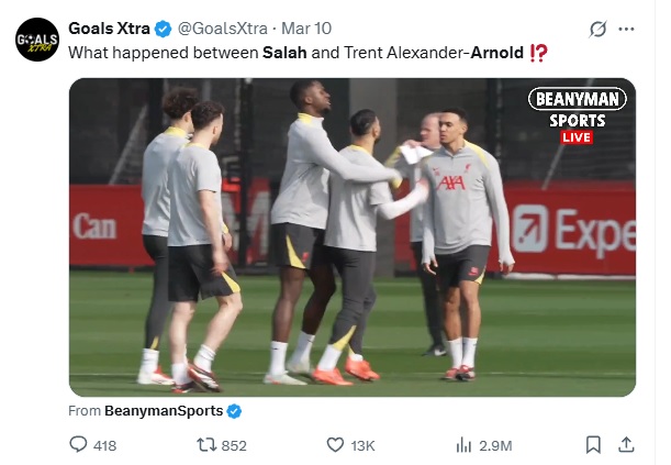 Viral! Salah dan Alexander-Arnold Ribut Jelang Laga Kontra PSG, Ada Apa?