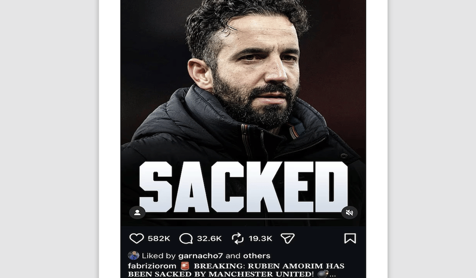 MU Pecat Ruben Amorim, Respons Garnacho di Medsos Tuai Sorotan
