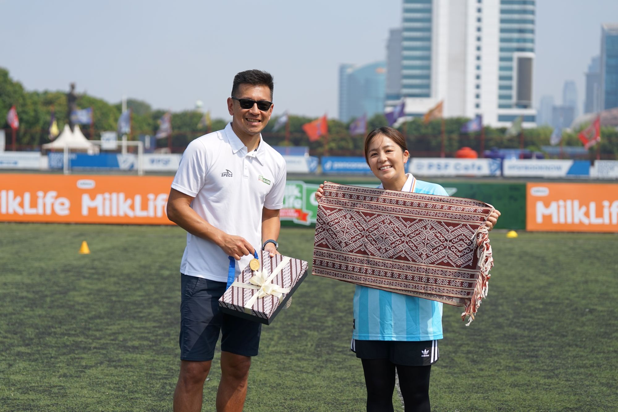 Bibit-bibit Pesepak Bola Putri Indonesia dapat Pelatihan dari Legenda Timnas Wanita Jepang