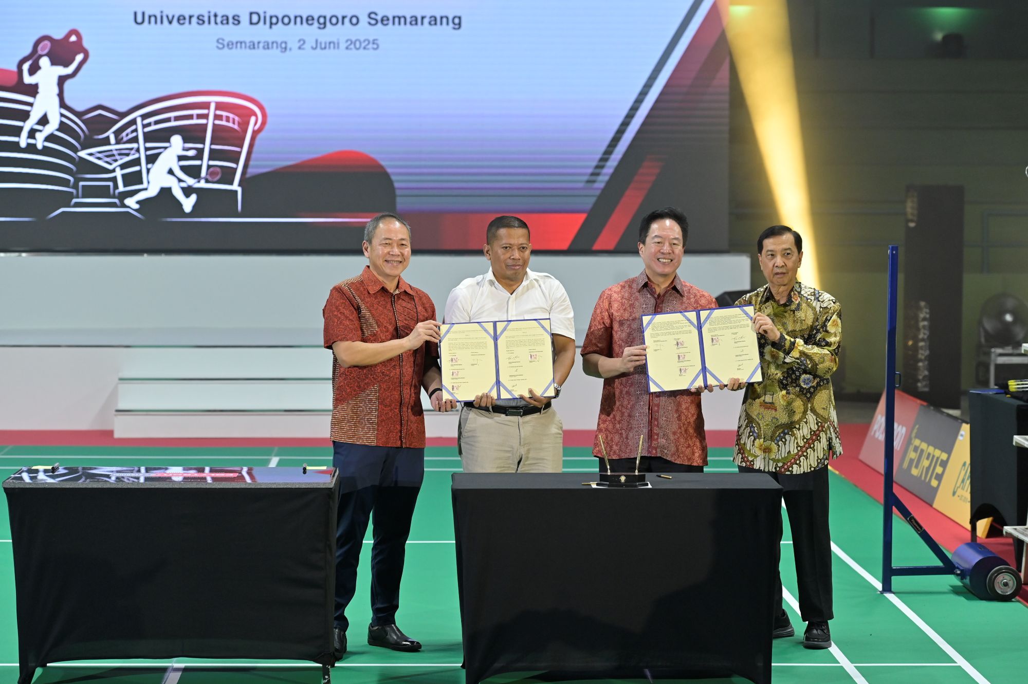 Universitas Diponegoro Punya Pusat Olahraga Bulu Tangkis Bertaraf Internasional
