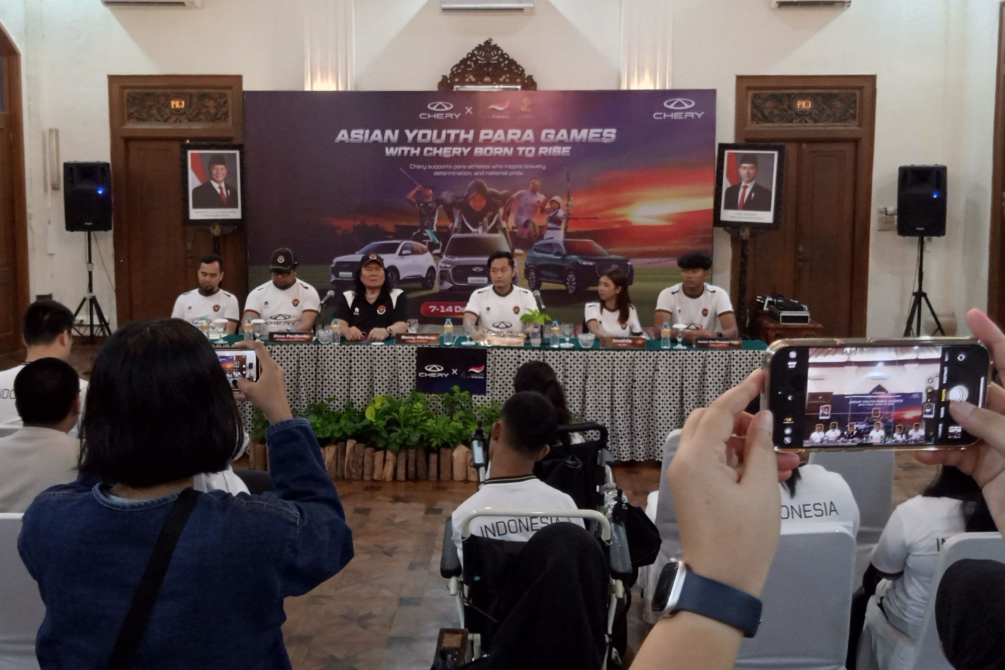 Selamat Berjuang! NPC Indonesia dan Chery Lepas Atlet ke Asian Youth Para Games 2025