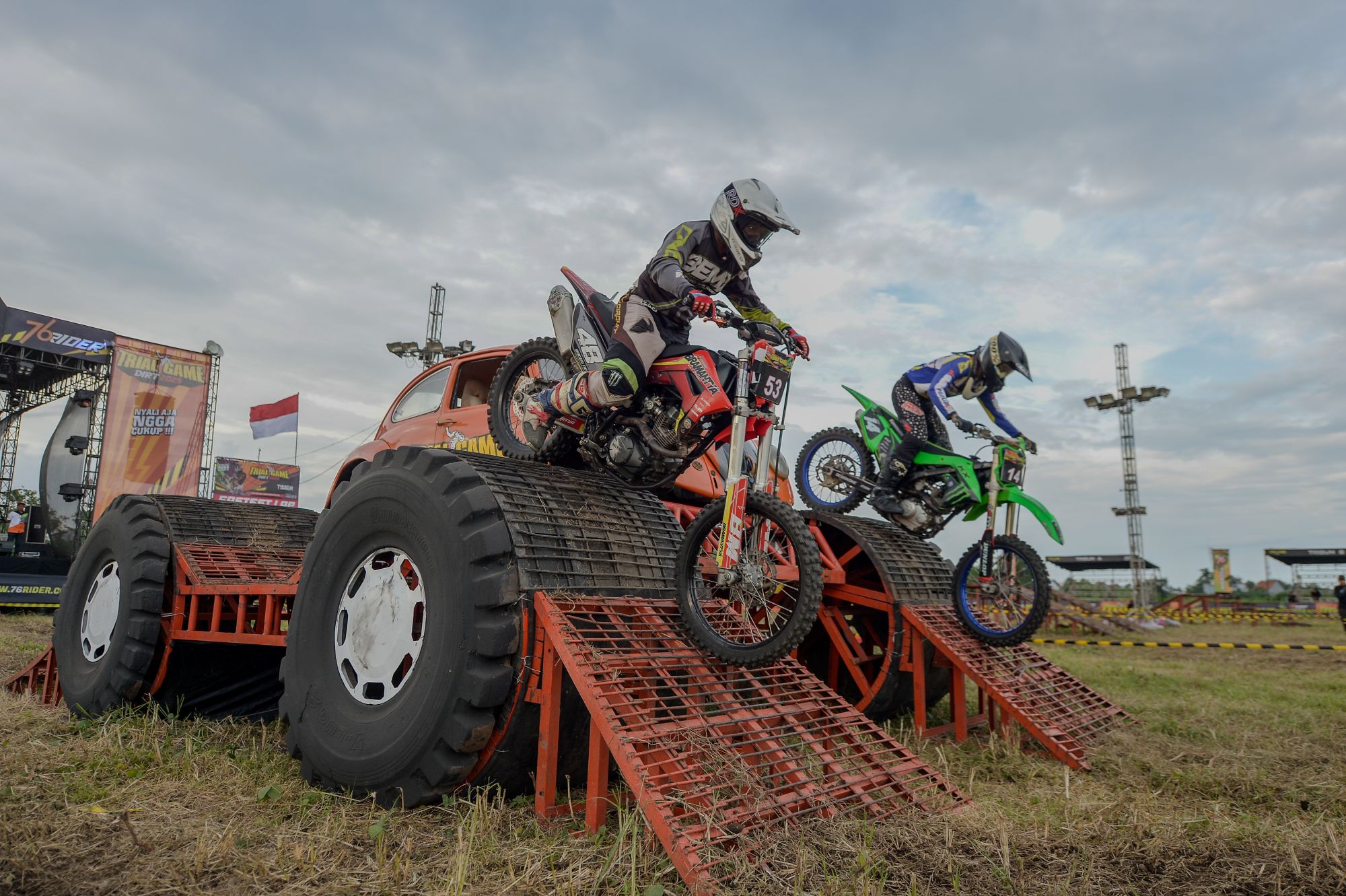 Tampil Agresif, M. Zidane Juara Umum Seri Kedua Trial Game Dirt 2025