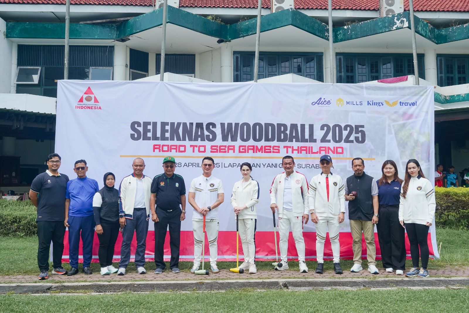 Berpotensi Sabet Emas SEA Games, Woodball Indonesia dapat Dukungan Aice