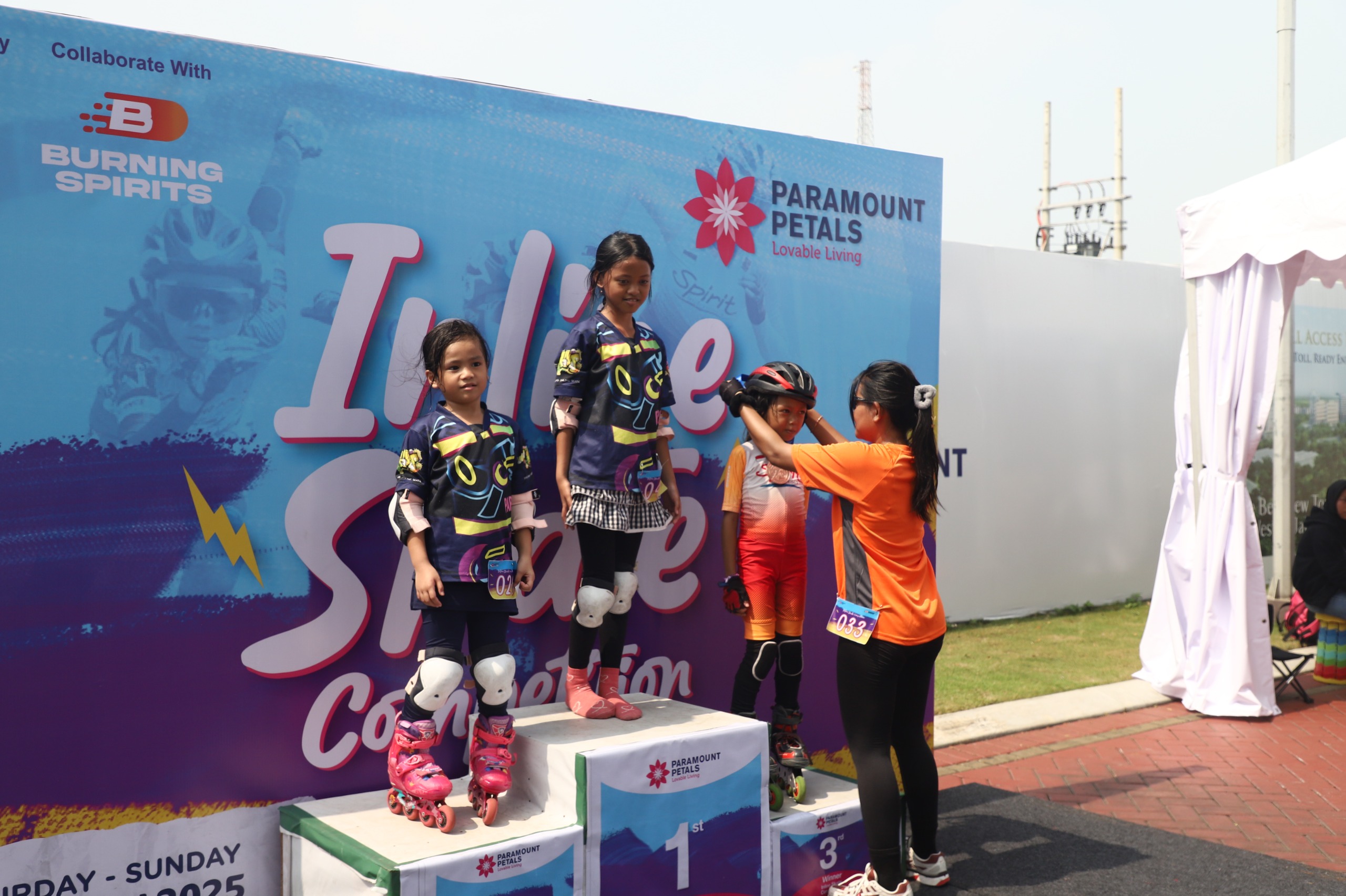 Tumbuhkan Semangat Sportivitas, Paramount Petals Gelar Kompetisi Inline Skate untuk Anak hingga Keluarga