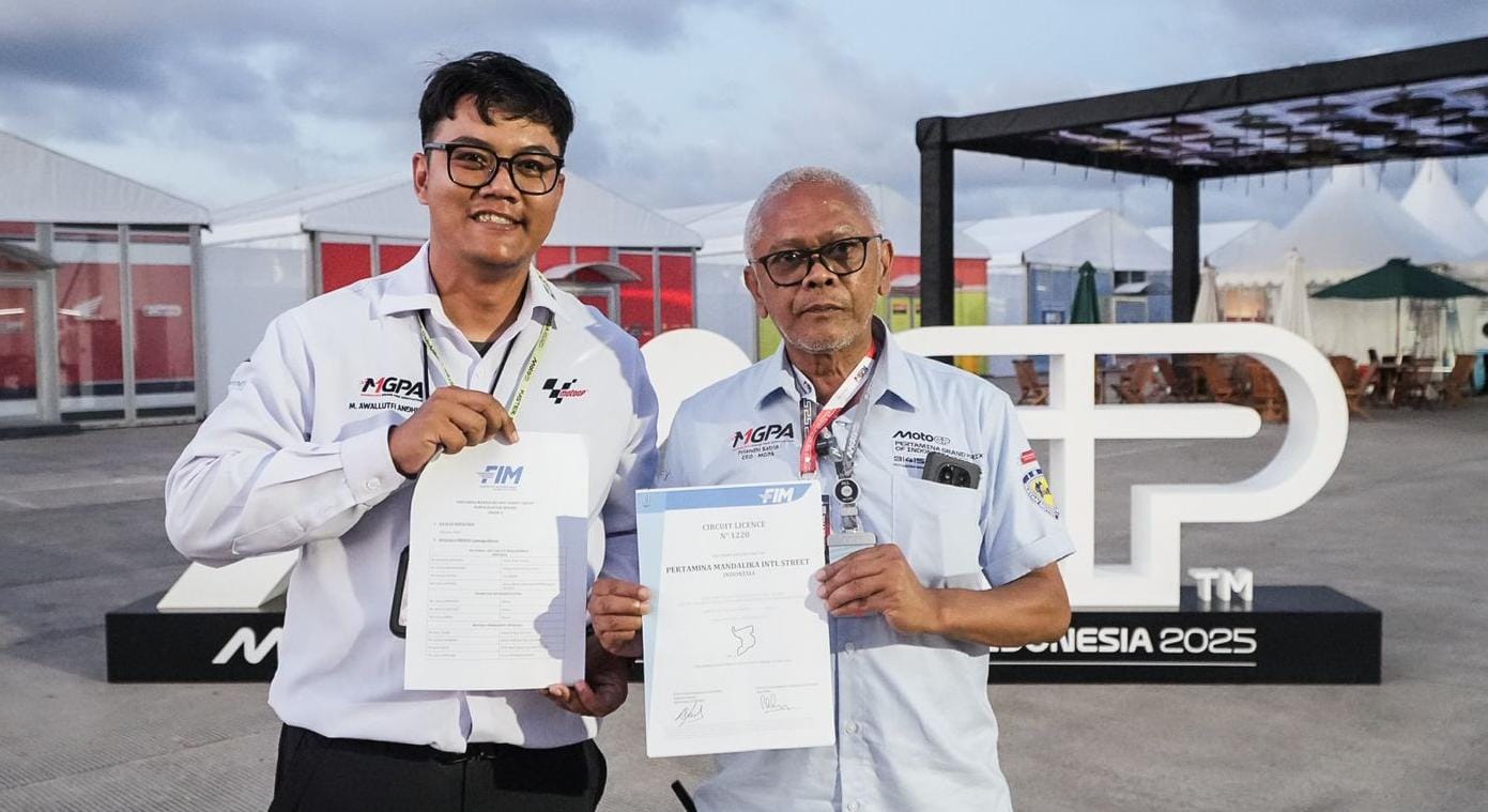 Jelang MotoGP Indonesia 2025, Sirkuit Mandalika Kantongi Homologasi Grade A FIM