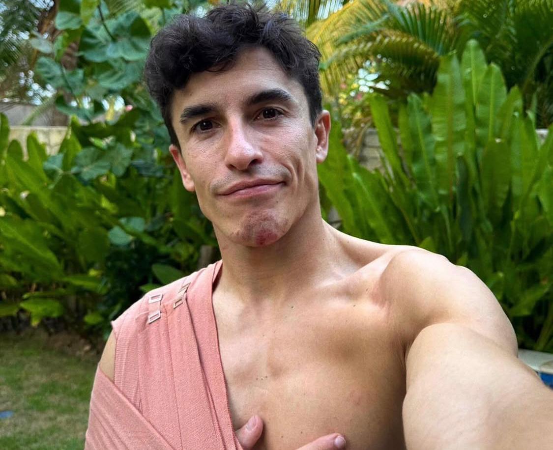 Dikabarkan Patah Tulang Bahu, Begini Kronologi Kecelakaan Marquez di Mandalika