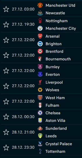 Jadwal Boxing Day Liga Inggris: Tradisi Berubah, Hanya Ada Pertandingan MU vs Newcastle