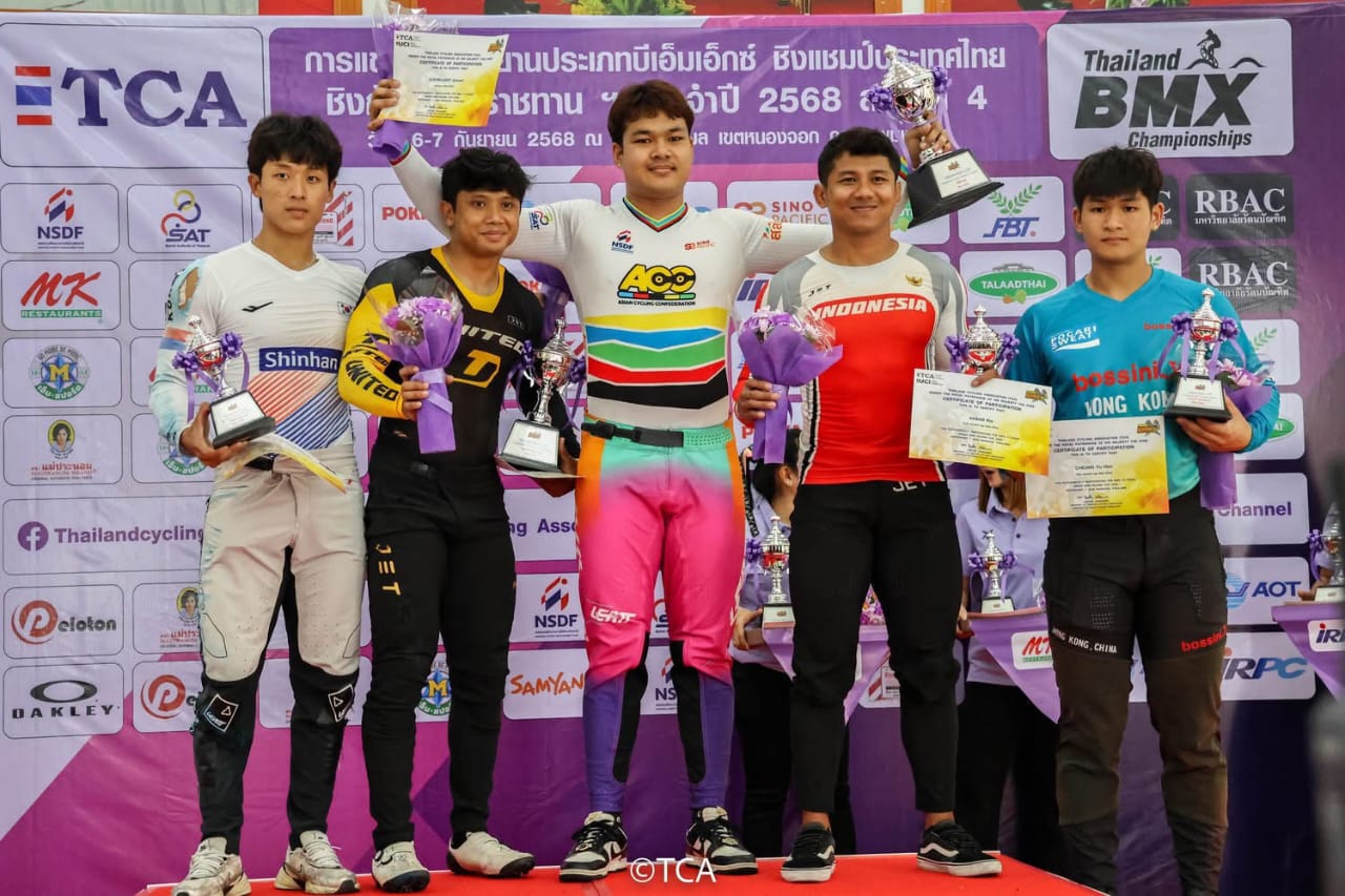 ASEAN BMX Racing Cup 2025: Firman Chandra Sumbang Podium untuk Indonesia