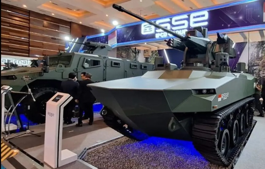 Tank Hybrid Buatan Indonesia Mejeng di Indo Defence, Intip Spesifikasinya