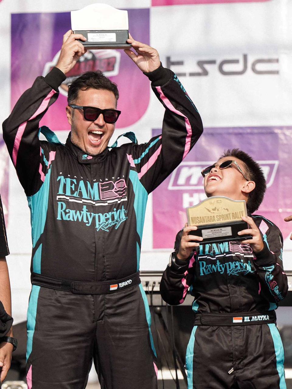 Rifat Sungkar Ajak Putranya Jadi Navigator di Kejurnas Sprint Rally