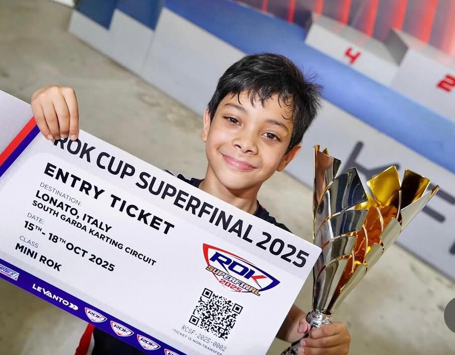 Syabil Umar Wakili Indonesia di Rok Superfinal 2025 Italia