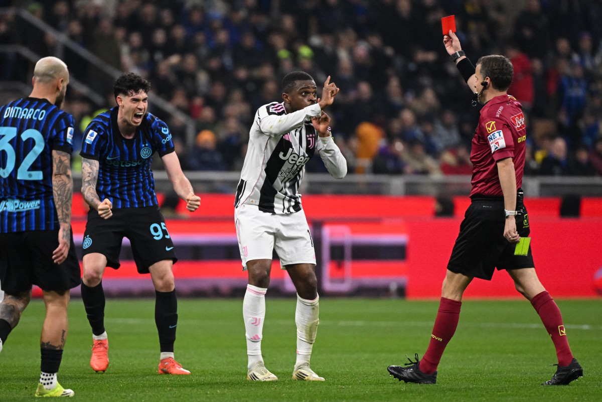 Hasil Inter Milan vs Juventus 3-2: Dramatis, Nerazzurri Menang dengan Bantuan Kartu Merah