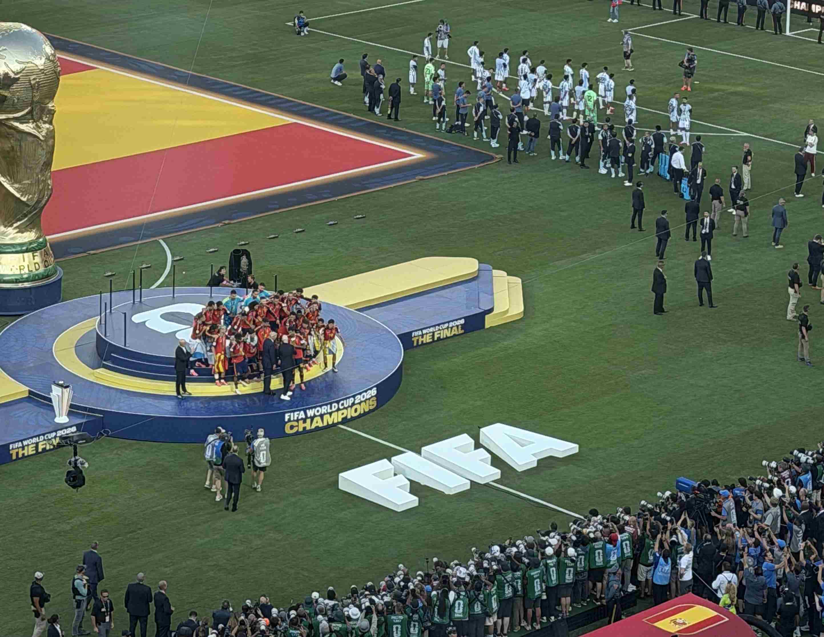 Argentina Dikritik usai Membelakangi Podium Juara Piala Dunia 2026