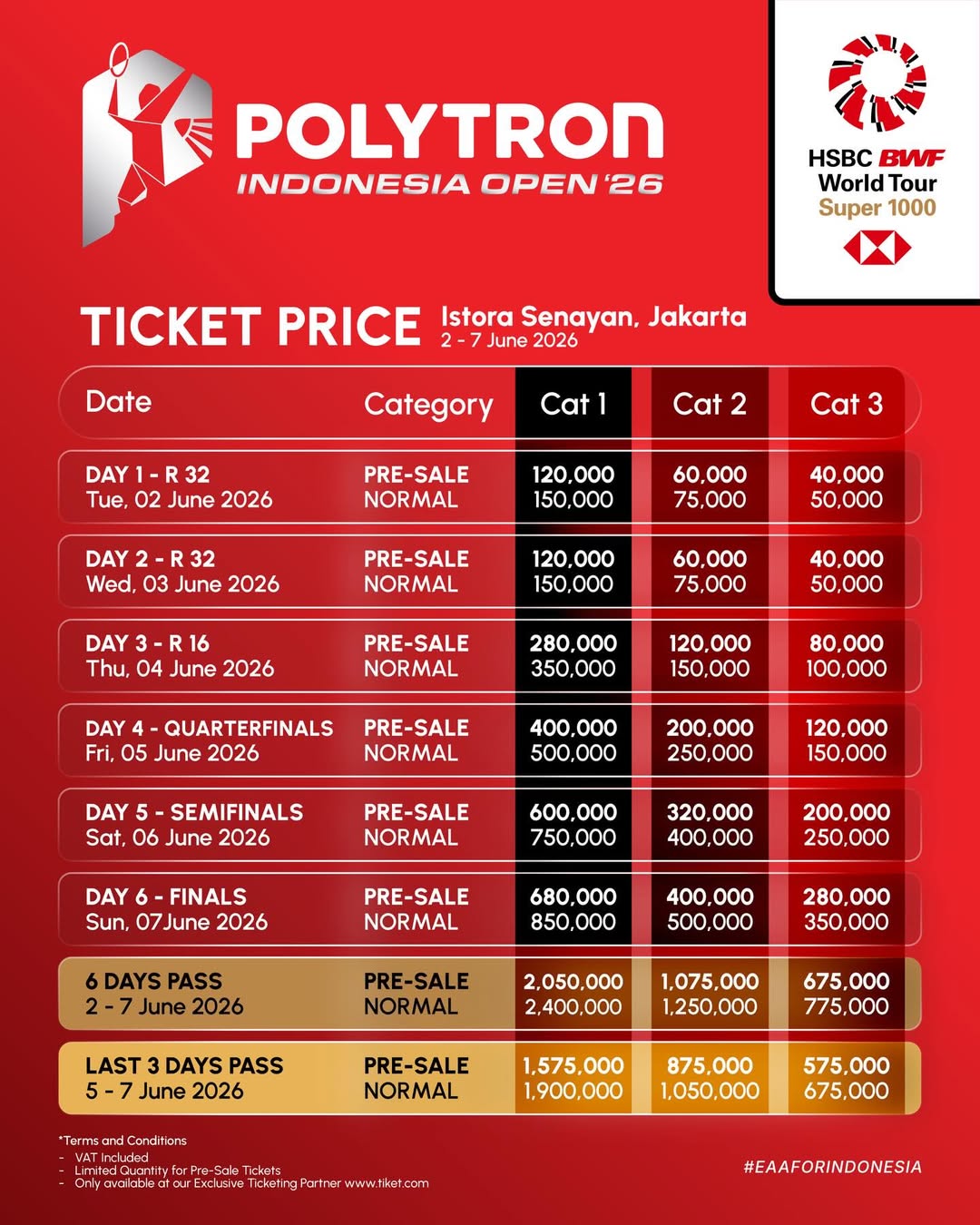 Indonesia Open 2026 Siap Guncang Istora dengan Konsep Teknologi dan Keberlanjutan