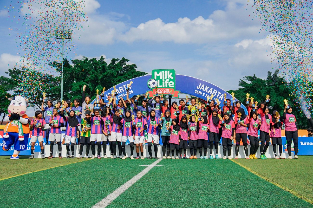 MilkLife Soccer Challenge Jakarta dan Solo Seri 2 2025/2026 Tuntas, Talenta Sepak Bola Putri Kian Berkembang