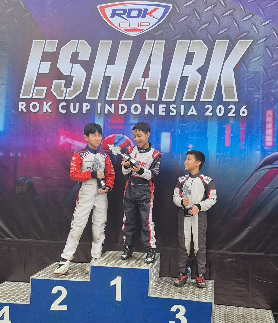 Syabil Umar Basalamah Mendominasi Kejurnas Gokart 2026 Round 1
