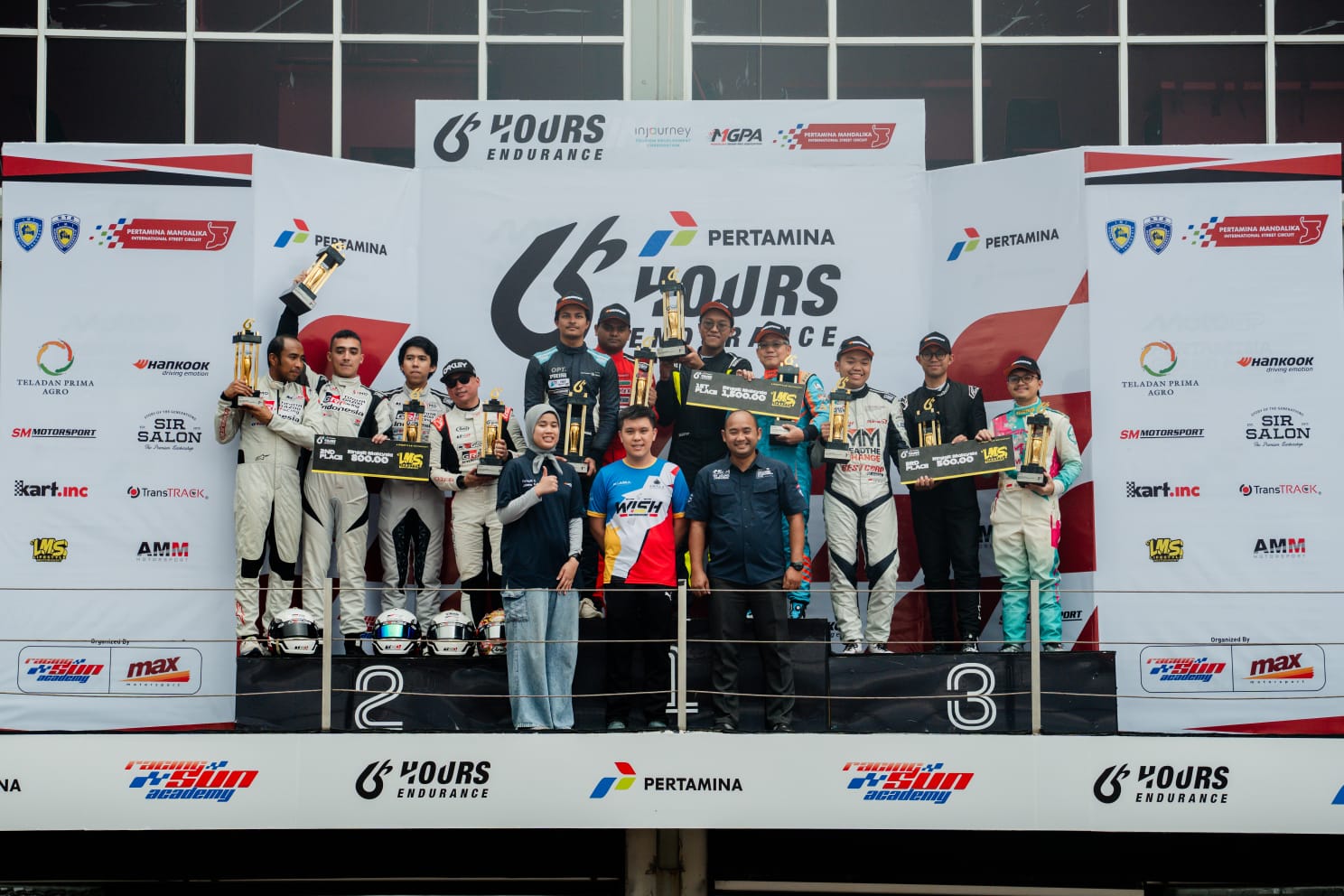 Hasil Lengkap Balap Ketahanan Pertamina 6 Hours di Sirkuit Mandalika