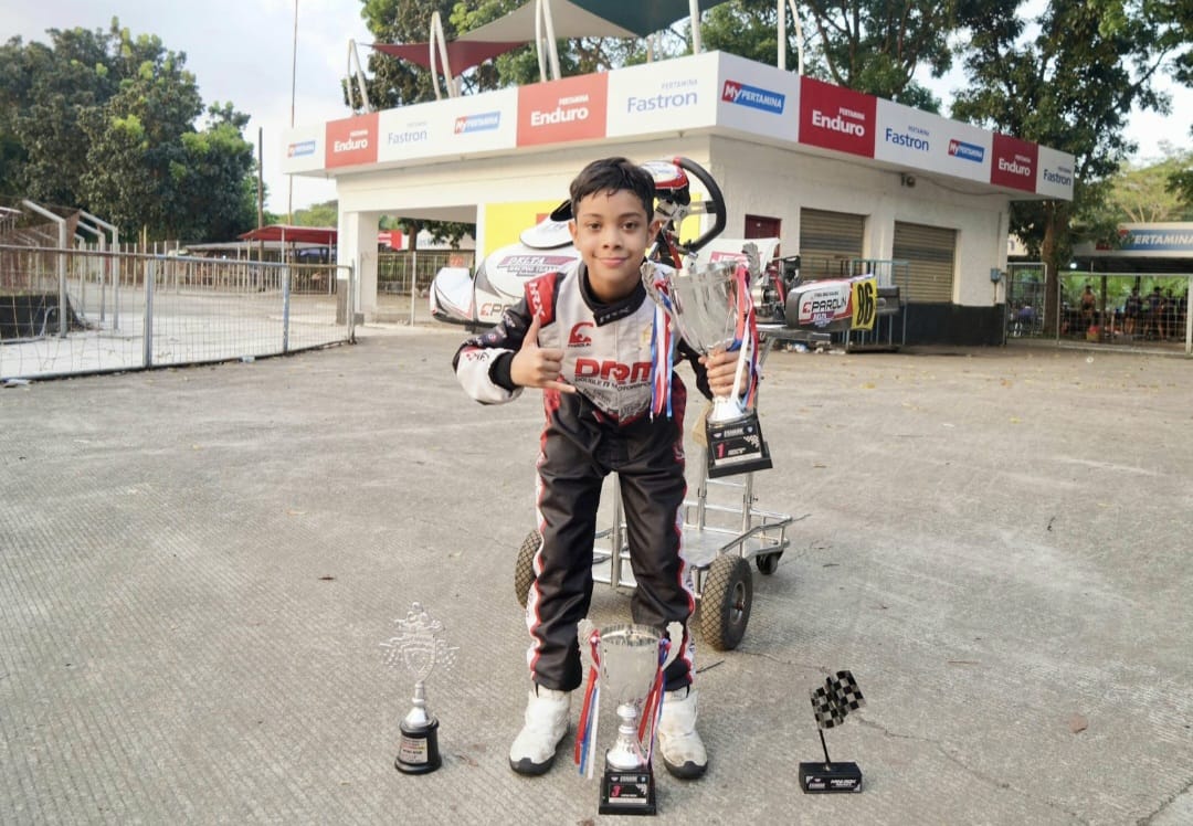 Syabil Umar Menangi Balapan Meski Sempat Tercecer di Posisi Buncit