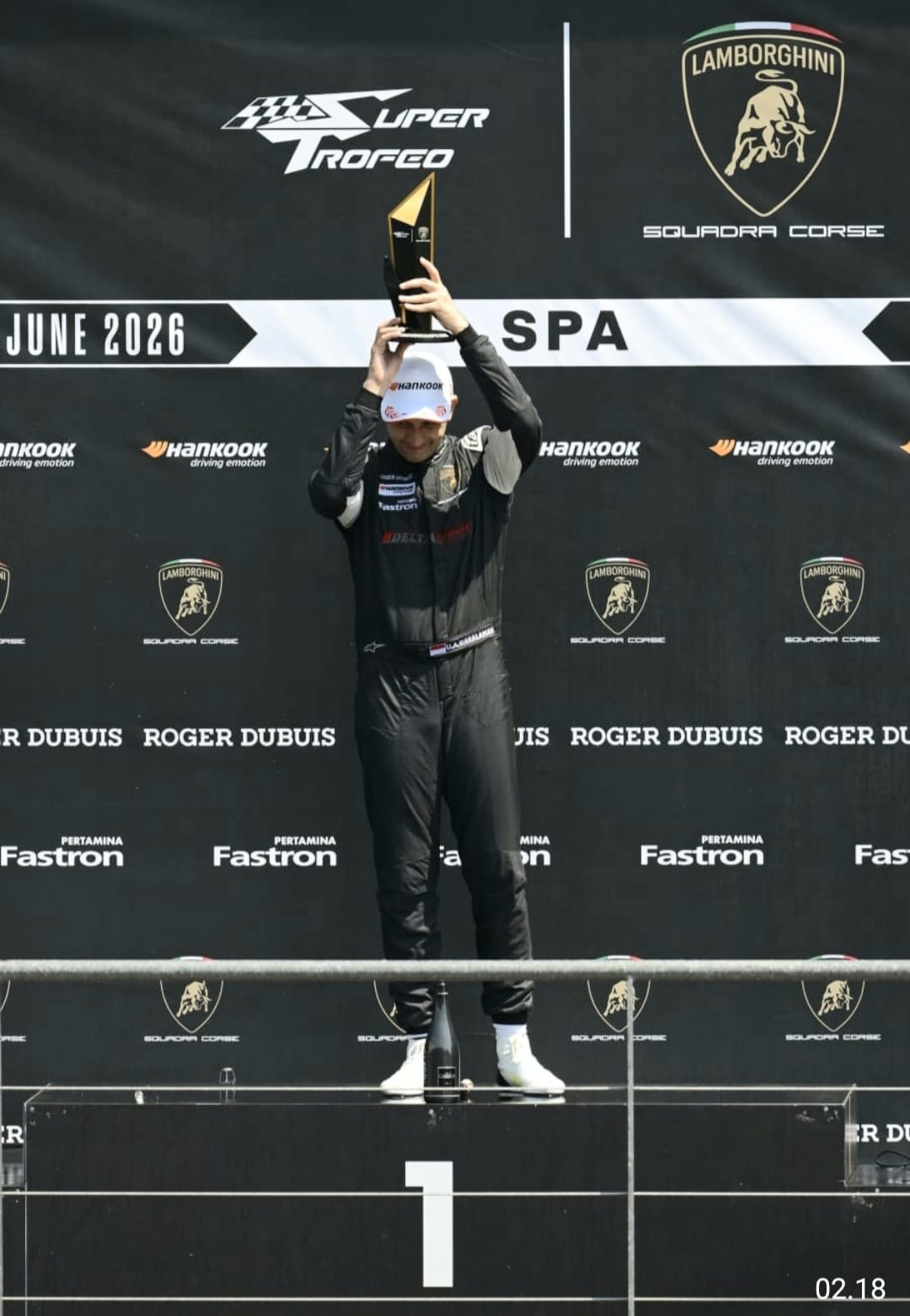 Umar Abdullah Juara di Spa-Francorchamps, Pelajari Trek dari Simulator