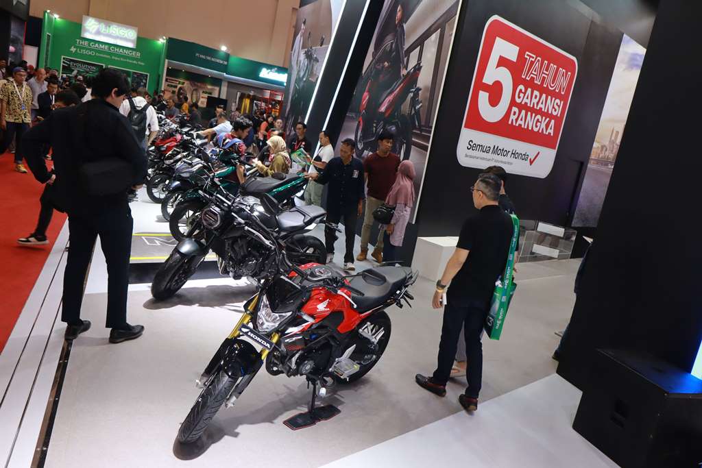 Mewah dan Lengkap, Ada Motor Honda Apa Saja di IMOS+ 2023?
