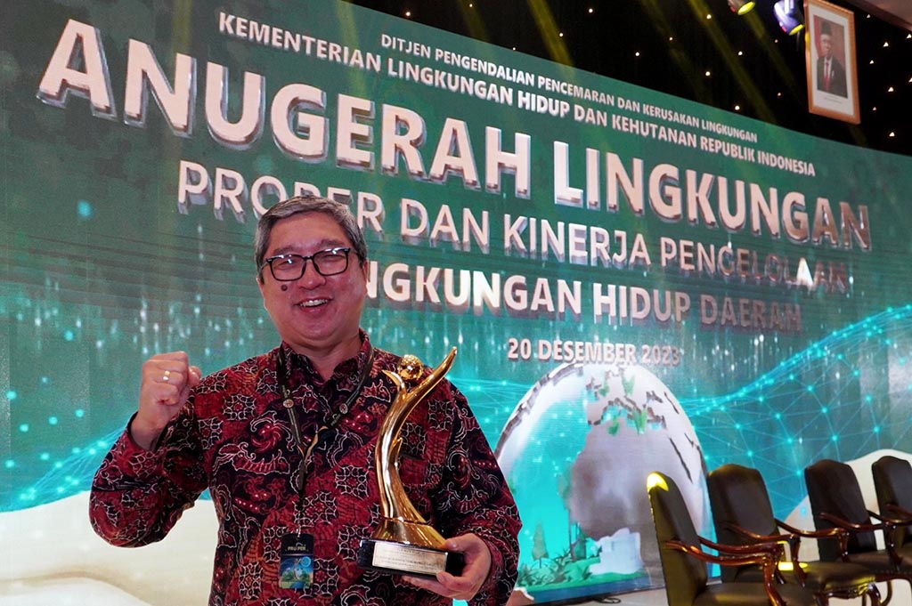 Toyota Indonesia Buktikan Pabrik Hijau dengan Proper Emas
