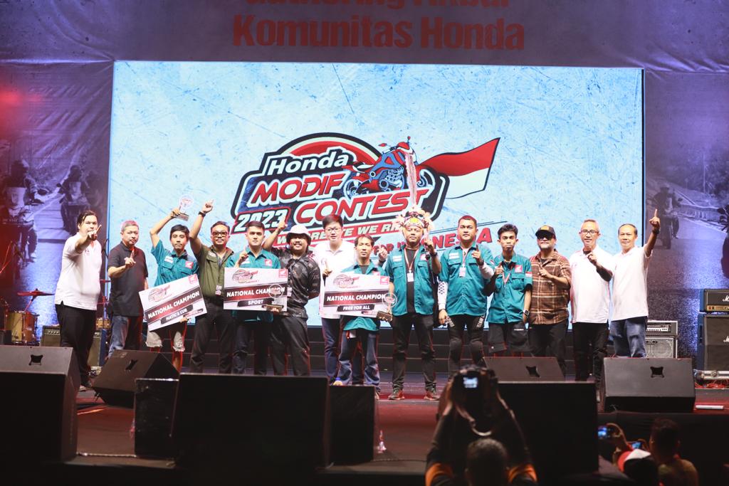 Ini Dia Para Pemenang Final Battle Honda Modif Contest 2023