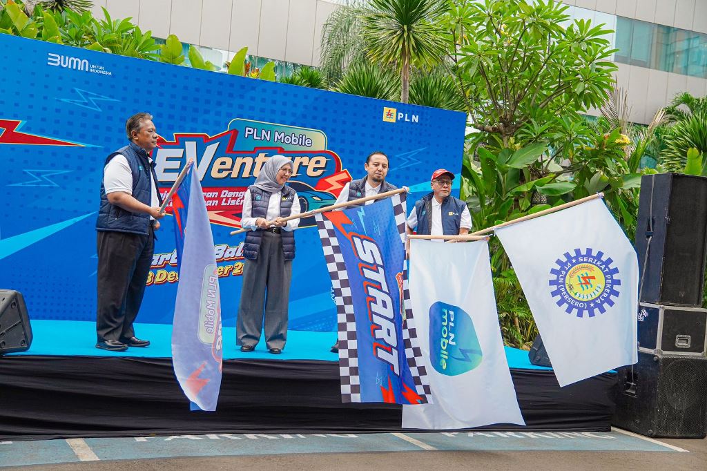 Resmi Dimulai, PLN Lepas Peserta Touring EVenture Jakarta-Bali