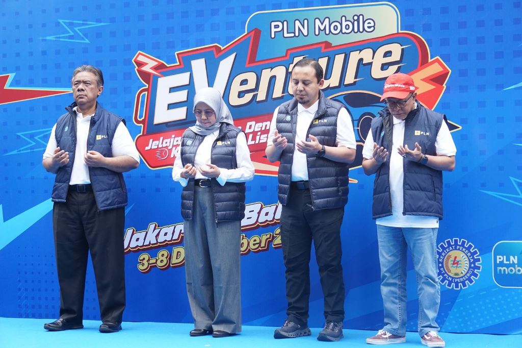 Resmi Dimulai, PLN Lepas Peserta Touring EVenture Jakarta-Bali