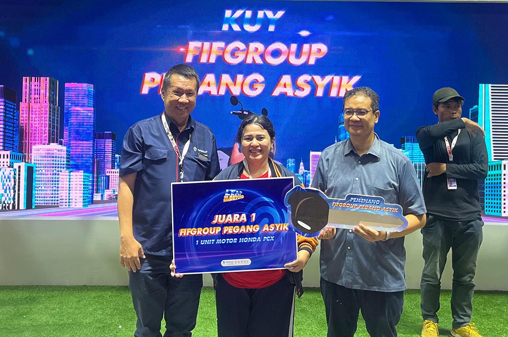 Modal Pegang Motor 40 Jam, Ibu Ini Dapat Motor Gratis