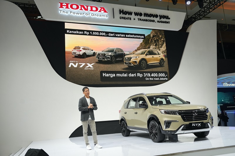 Melantai di IIMS 2024, Honda BR-V N7X Edition Dibekali Teknologi Honda Sensing