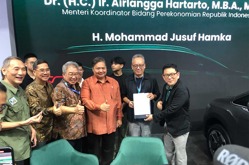 Jusuf Hamka Borong 150 Aletra L8 EV di GJAW 2024