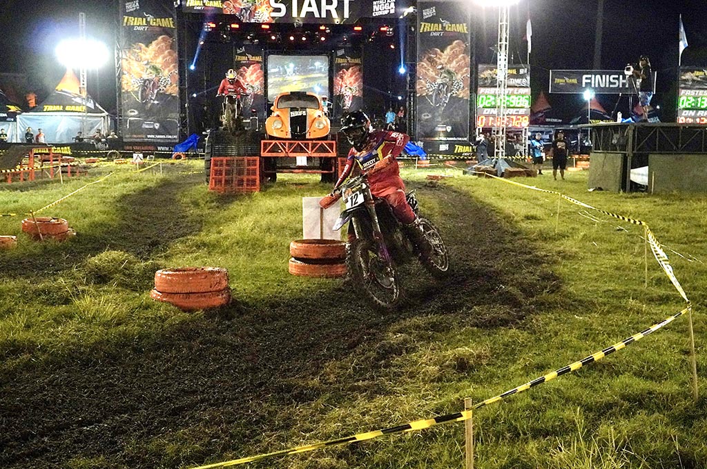 Trial Game Dirt 2024 Seri Pertama, Lantian Juan Podium