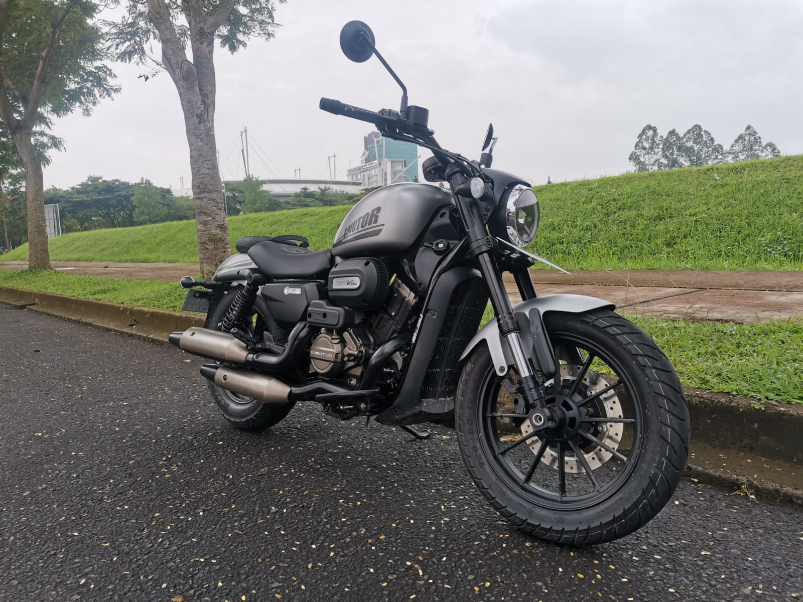 Test Ride QJ SRV 250 AMT, Motor Sport Tapi Matik