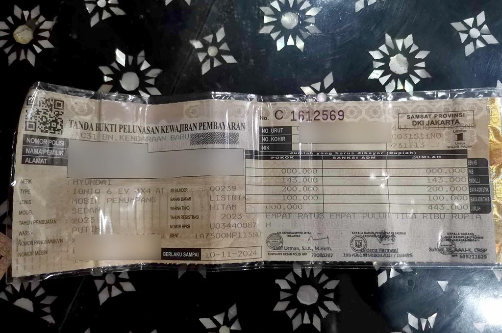 Murah Banget, Pajak Tahunan Hyundai Ioniq 6 Tak Sampai Rp150 Ribu