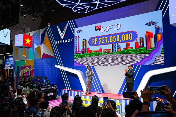 IIMS 2025: VinFast Umumkan Harga Mini SUV VF 3 untuk Seribu Pembeli Pertama