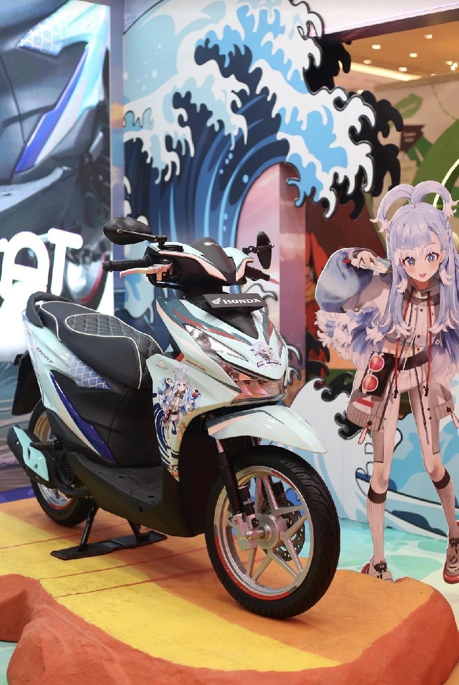 Hadir di Indonesia Comic Con 2024, Honda BeAT x Kobo Kaneru Pikat Generasi Muda