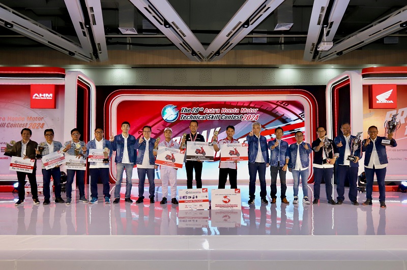 Motor Listrik EM1 e: Jadi Materi Adu Skill Teknisi Honda, Ini Pemenangnya