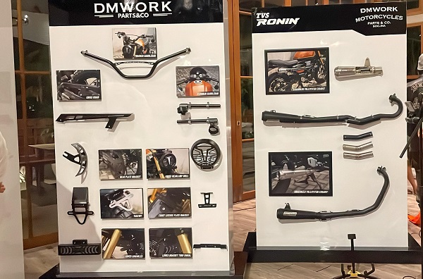 Makin Eksis di Skena Kustom, TVS Ronin Punya Jubah Baru