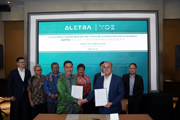 Mobil Listrik Aletra Didukung Baterai yang Diklaim Awet hingga 50 Tahun