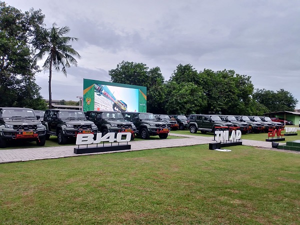 BAIC BJ40 Plus jadi Mobil Dinas TNI AD, Simak Ubahannya
